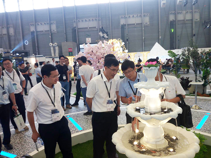 2018上海照明展落幕，勇電照明打造唯美園林景觀